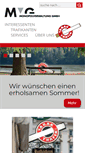 Mobile Screenshot of mvg.at